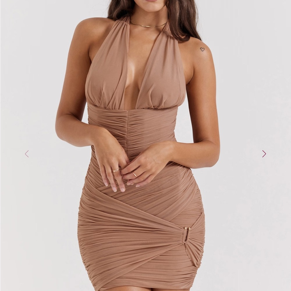 House of CB Halter Mini Dress